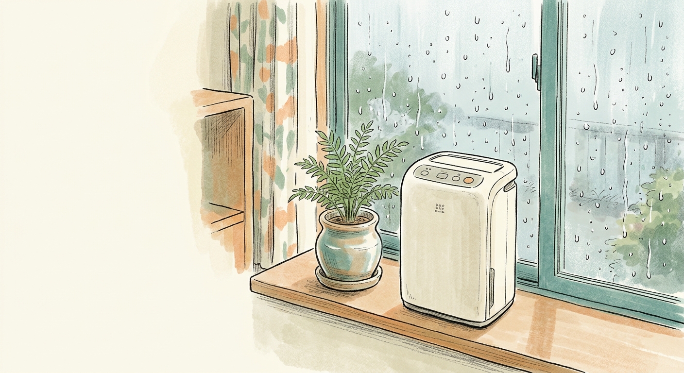 梅雨時期の部屋のニオイが気になったら